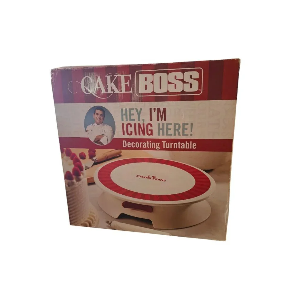 Cake Boss Decorating Turntable New In Box